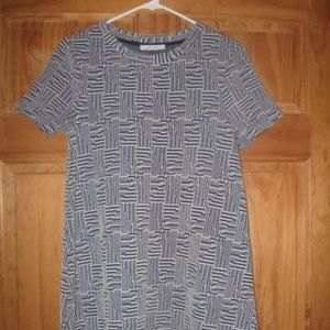 Zara Trafaluc Black and White Dress from the Collection's Season